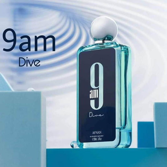 Afnan 9AM Dive for Unisex 3.4oz EDP Spray