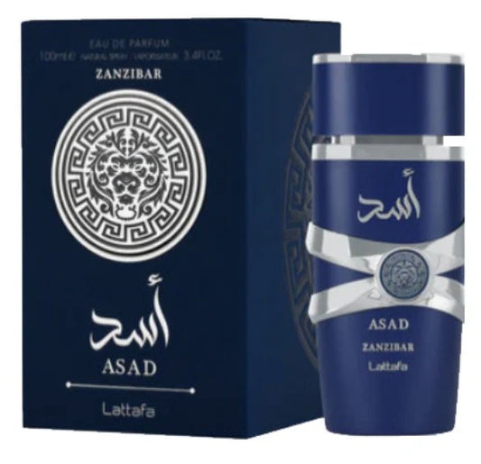 Asad Zanzibar by Lataffa for Men EDP 3.4